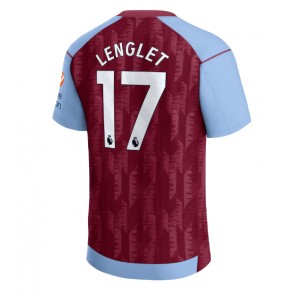 Aston Villa Clement Lenglet #17 Replika Hjemmebanetrøje 2023-24 Kortærmet